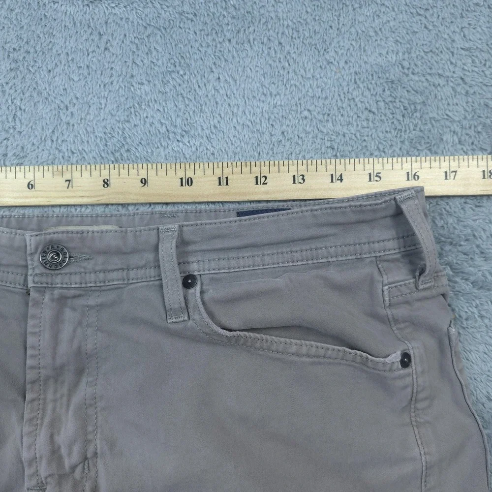 AG Adriano Goldschmied Everett Jeans Mens 32x31 Gray Straight Stretch Tag 33x32